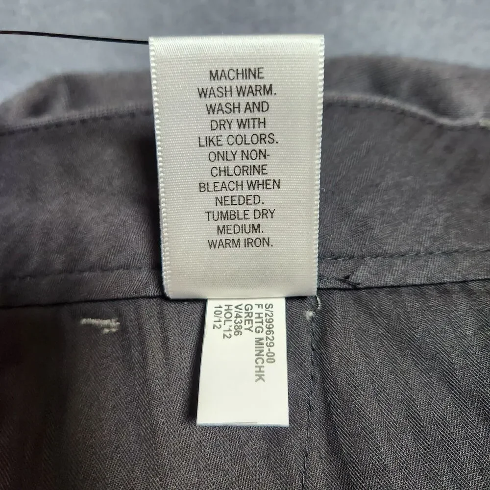 Banana Republic Dress Pants Men 36(37)X30 Gray Tailored